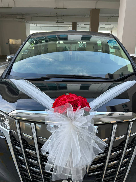 Car Decoration (Silk Flowers)