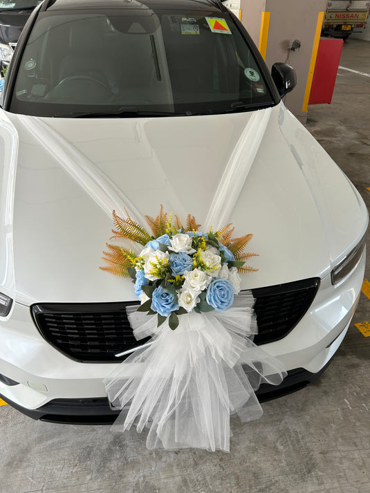 Car Decoration (Silk Flowers)