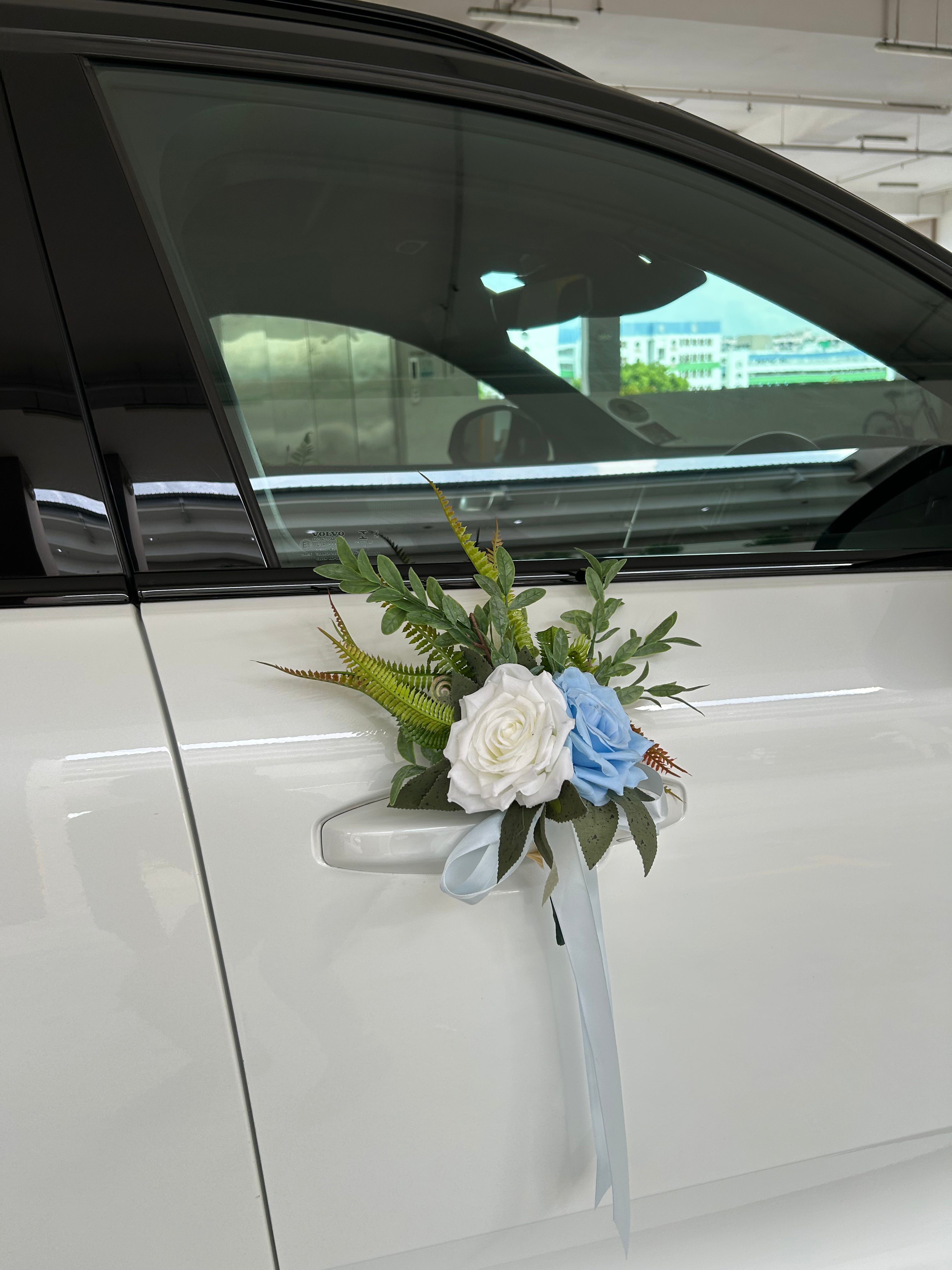Car Decoration (Silk Flowers)