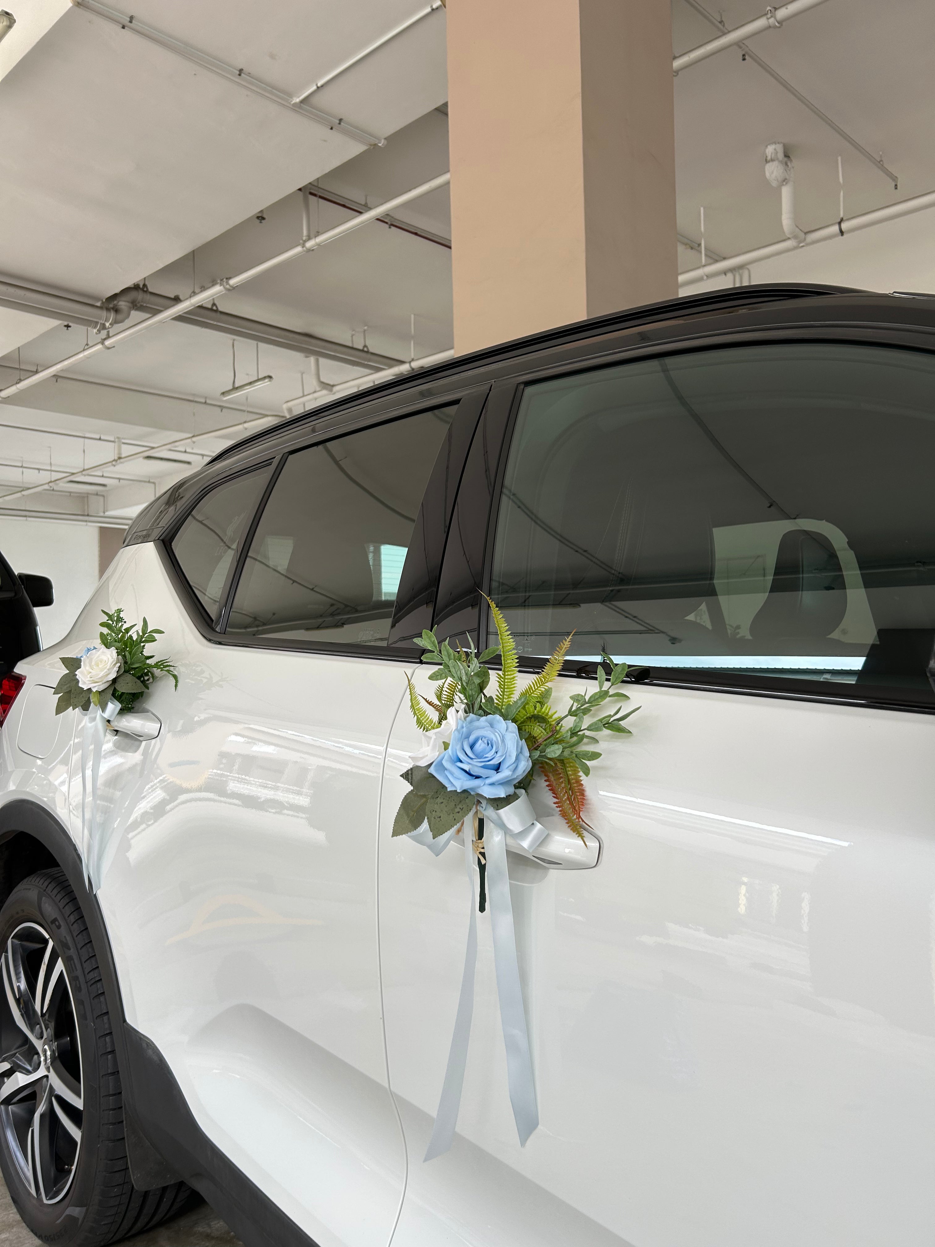 Car Decoration (Silk Flowers)