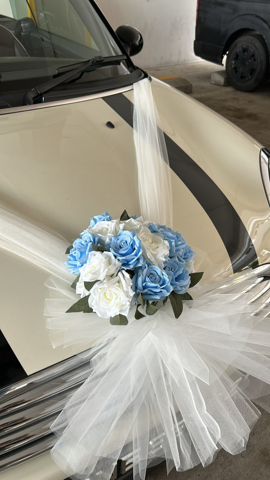 Car Decoration (Silk Flowers)