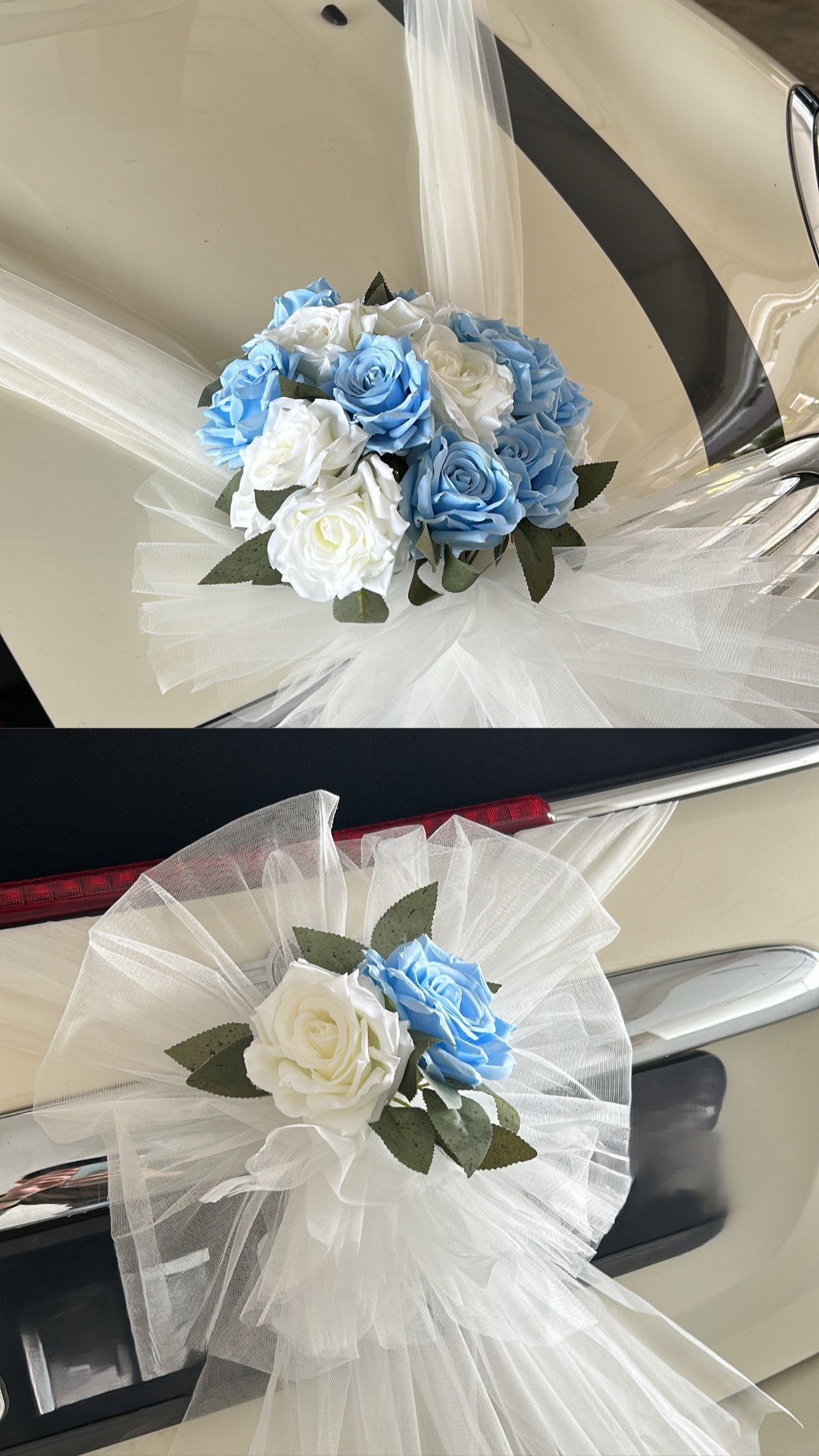 Car Decoration (Silk Flowers)