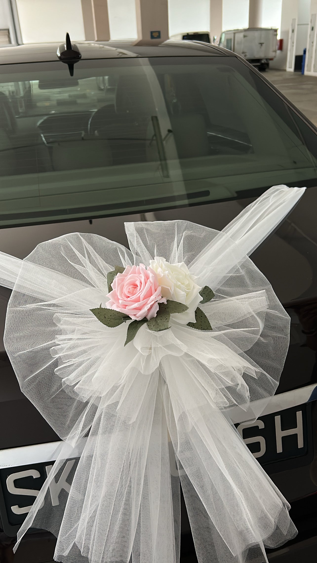 Car Decoration (Silk Flowers)