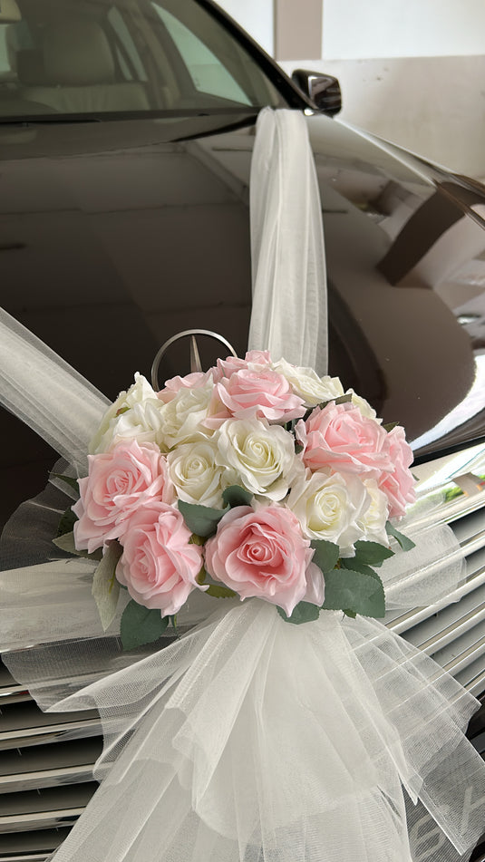 Car Decoration (Silk Flowers)