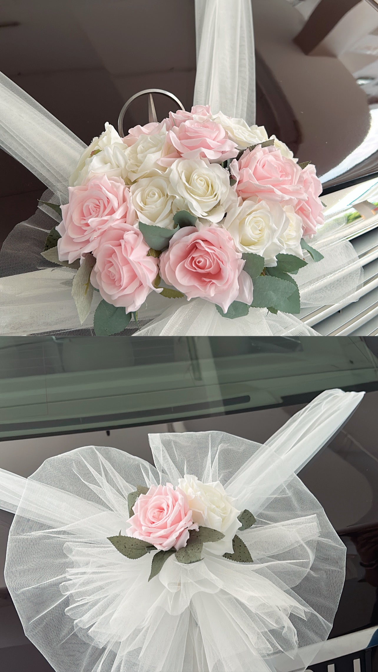Car Decoration (Silk Flowers)