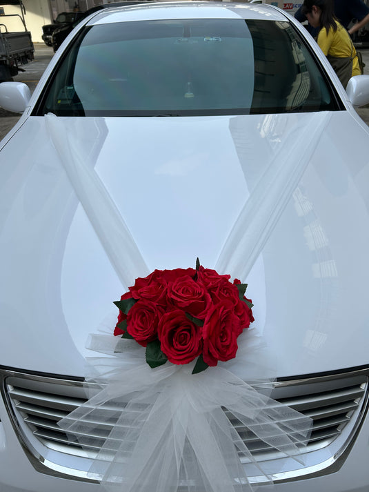 Car Decoration (Silk Flowers)