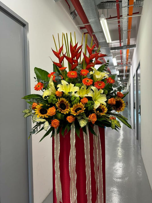 Opening Stand (Orange and Yellow)