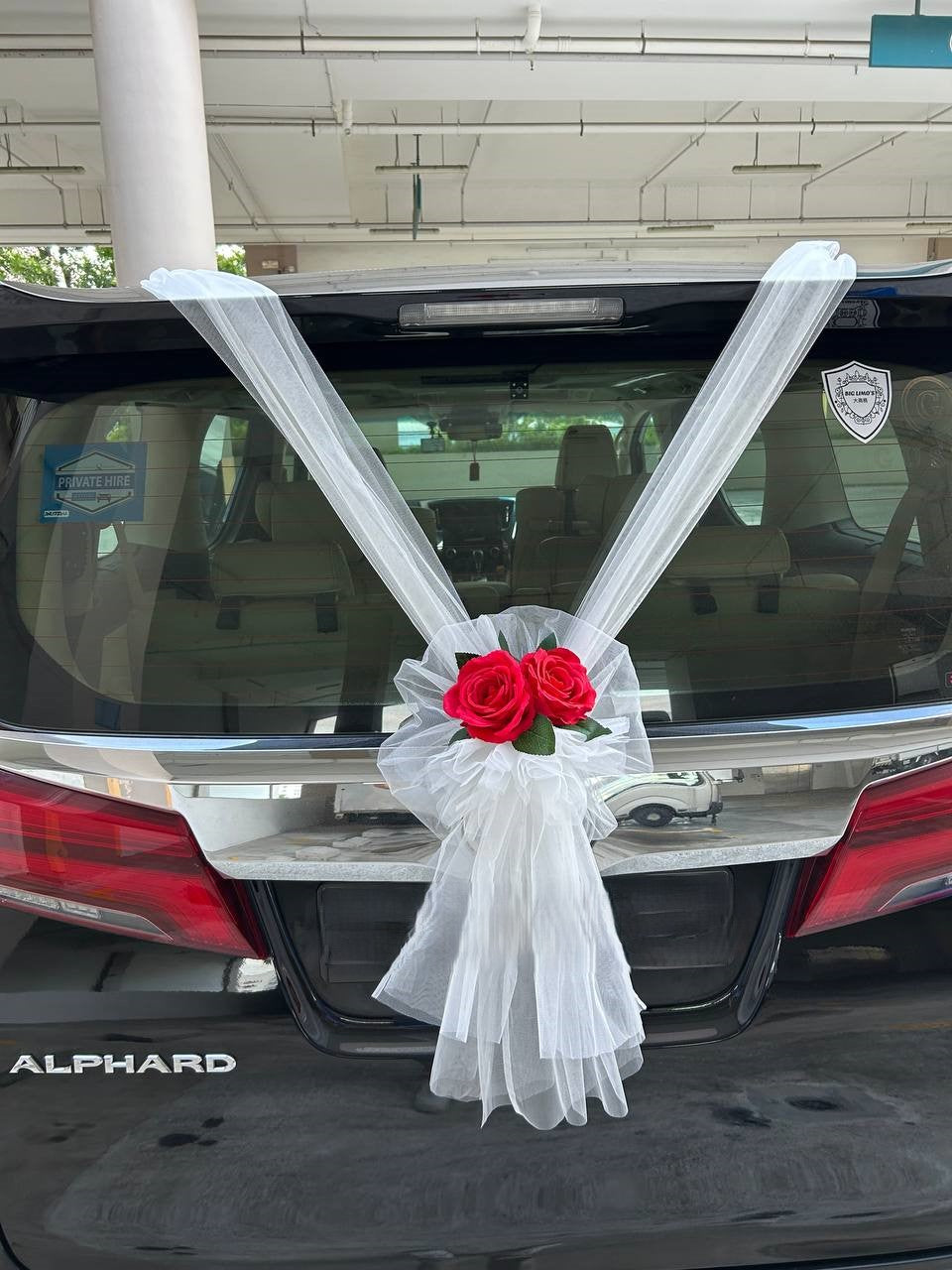 Car Decoration (Silk Flowers)