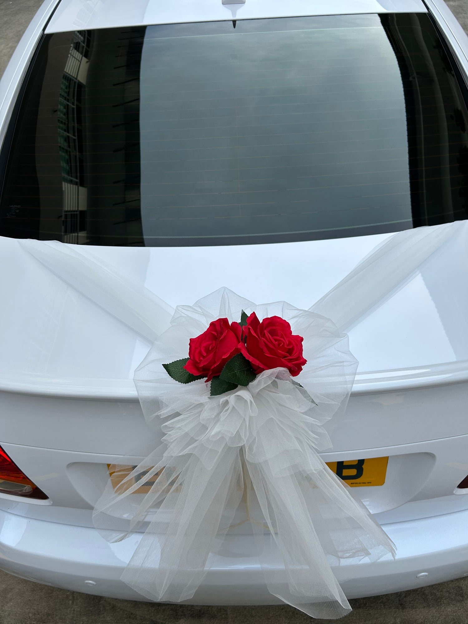 Car Decoration (Silk Flowers)