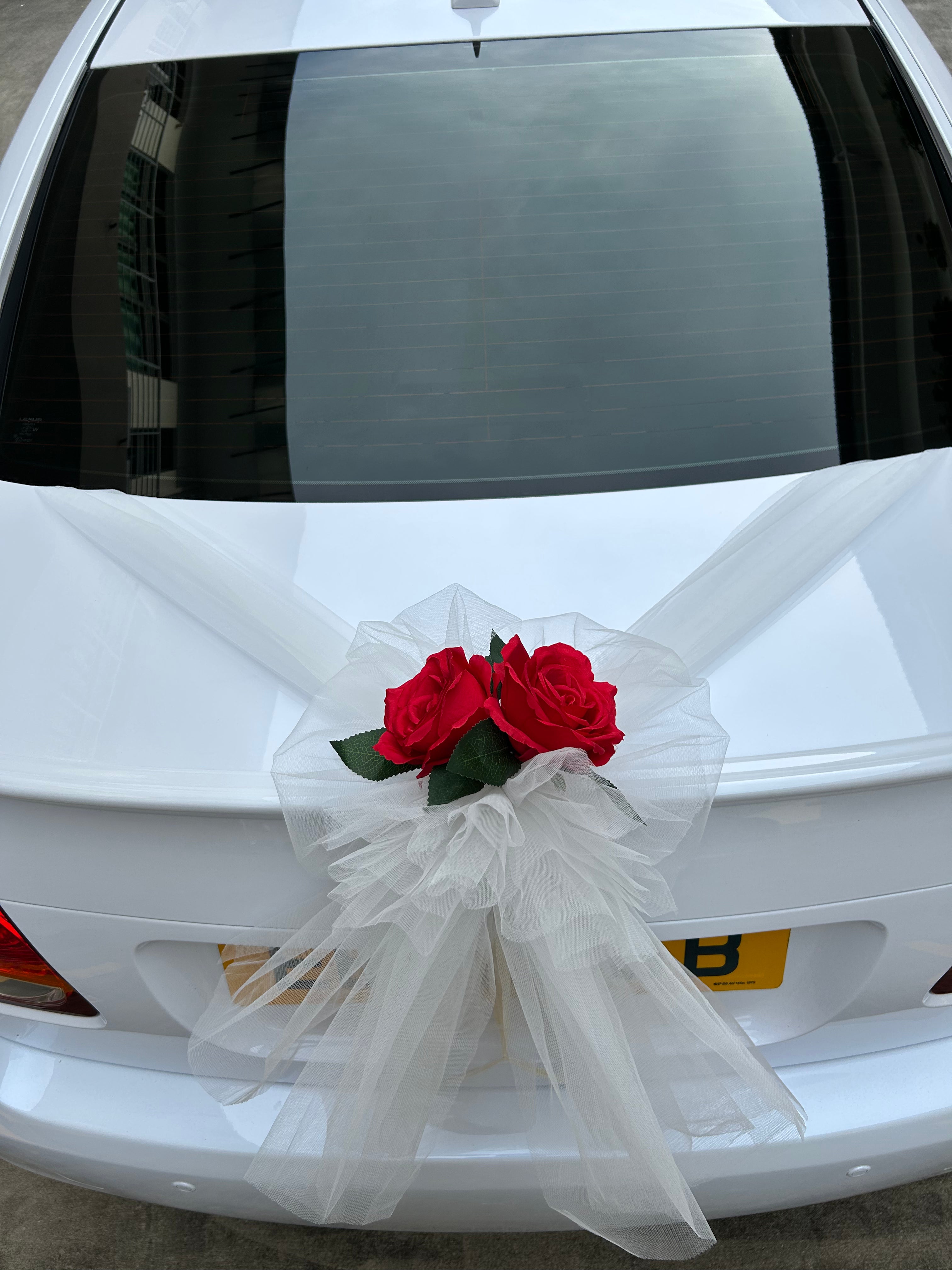 Car Decoration (Silk Flowers)